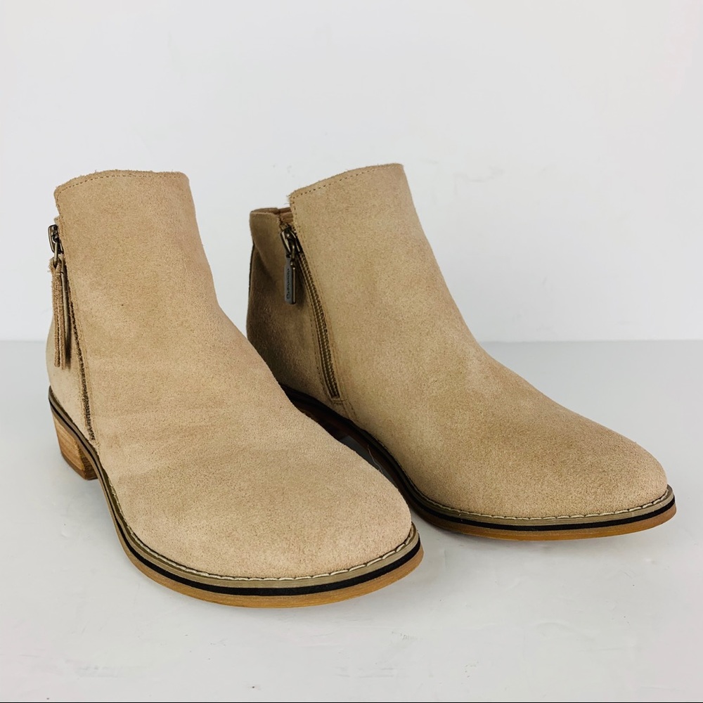 Blondo Ankle Boots Women’s 7M Beige Waterproof - Picture 1 of 8